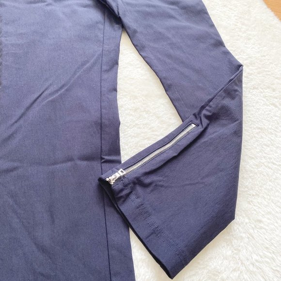 Skye's the limit Women's Pull over pants, Ankle zip, Dark blue, Size 8 - Picture 5 of 7